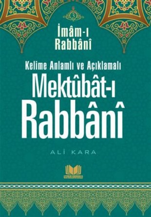 Mektubatı Rabbani Tercümesi 3.CiltKitap Kalbi YayıncılıkDin